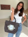 Nice Reusable Bag Brown - M (40x14x30cm)
