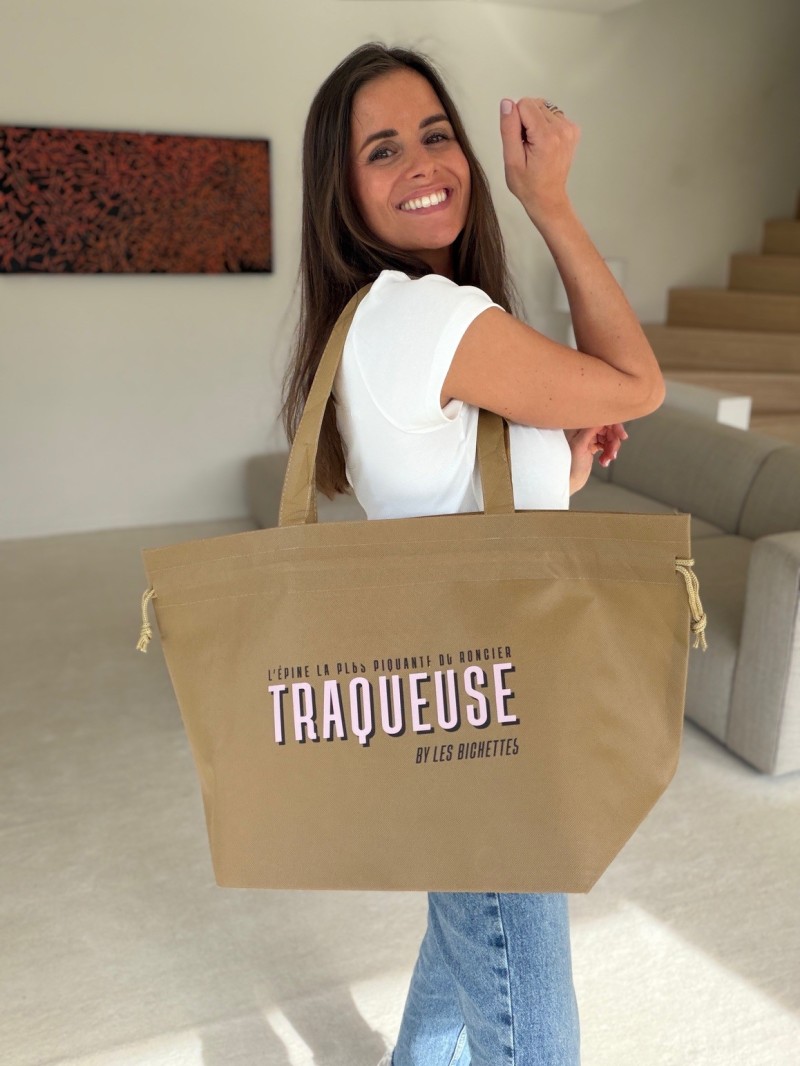 BOLSA NICE BEIGE L (58x24x35cm)