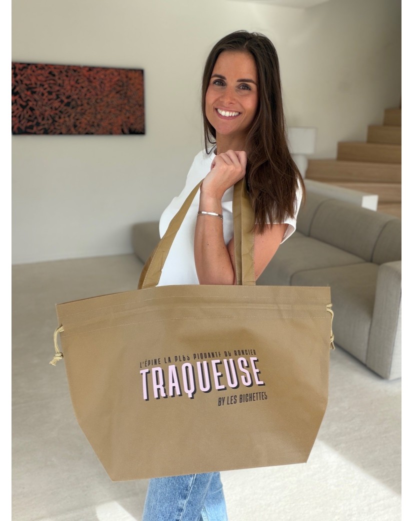 Nice Tragetasche Beige L (58x24x35cm)