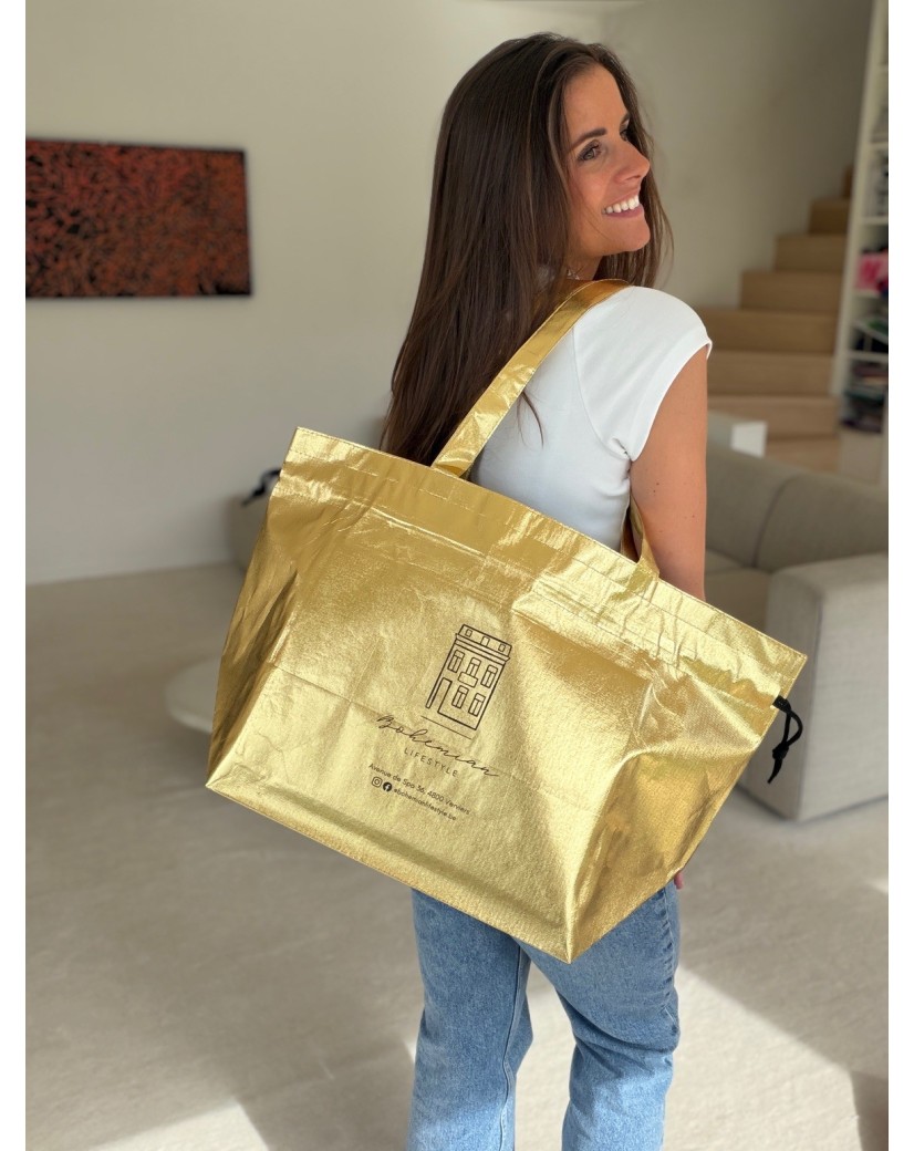 Bag NICE GOLD L (58x24x35cm)