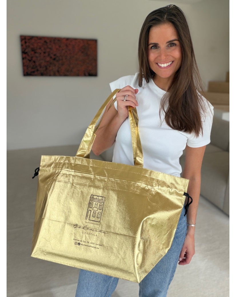 Bag NICE GOLD L (58x24x35cm)