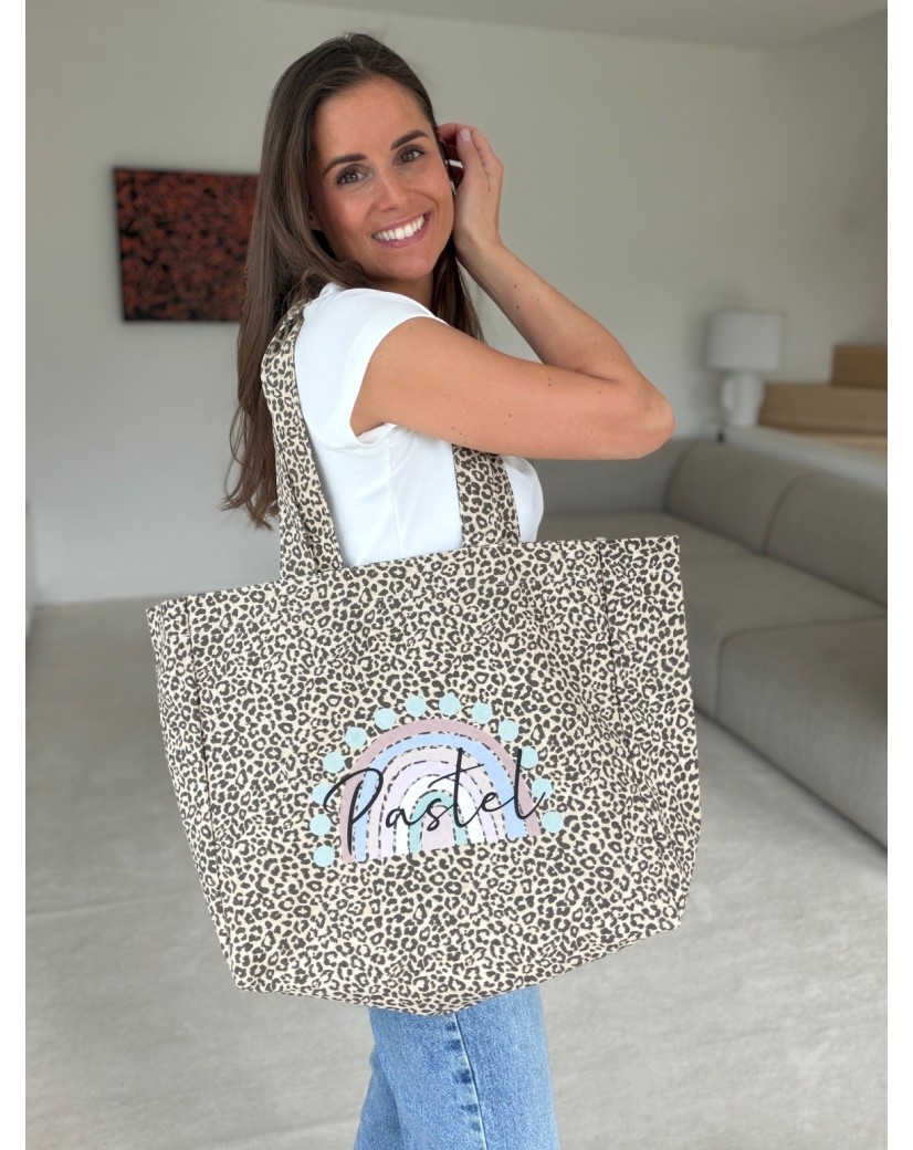 NANCY TASCHEN - LICHT LEOPARD 🤎 (43x15x36 cm)