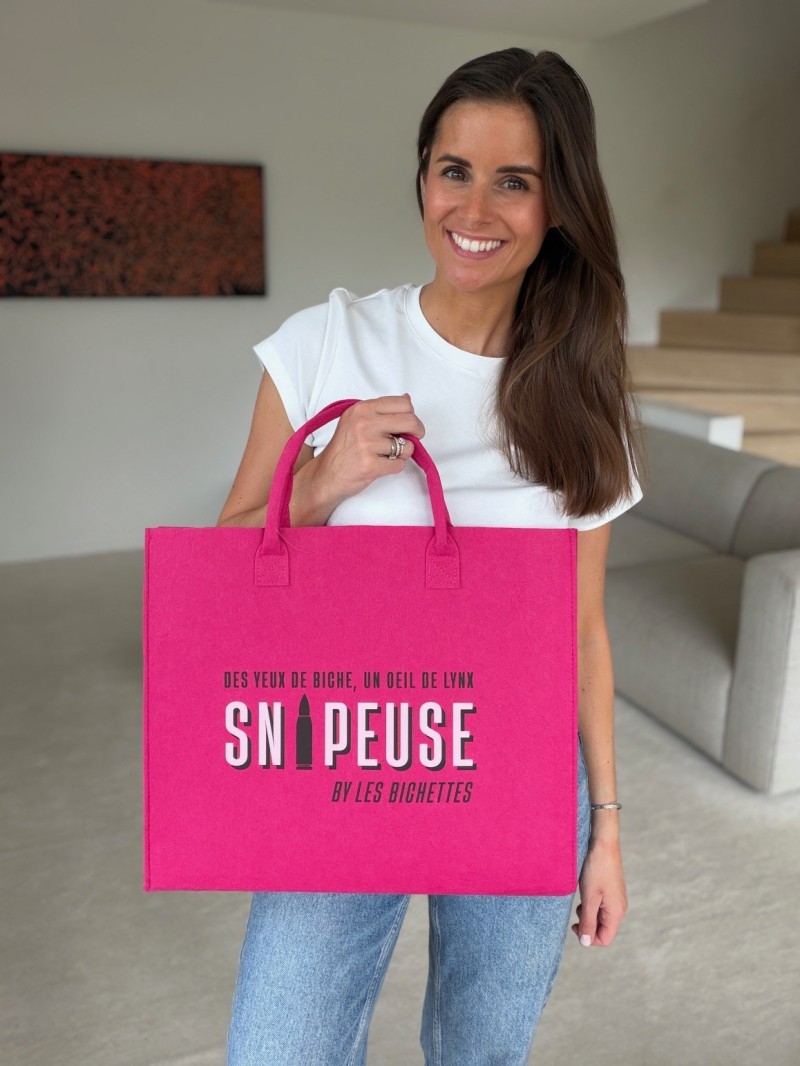 SAC GRENOBLE - FUSCHIA -  L (42x12x35cm)
