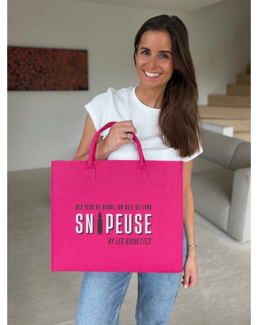SAC GRENOBLE - FUSCHIA -  L (42x12x35cm)