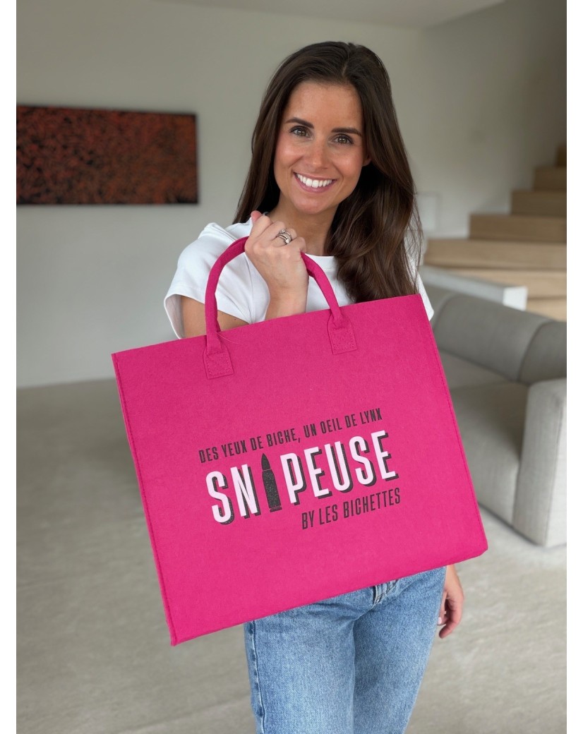 SAC GRENOBLE - FUSCHIA -  L (42x12x35cm)
