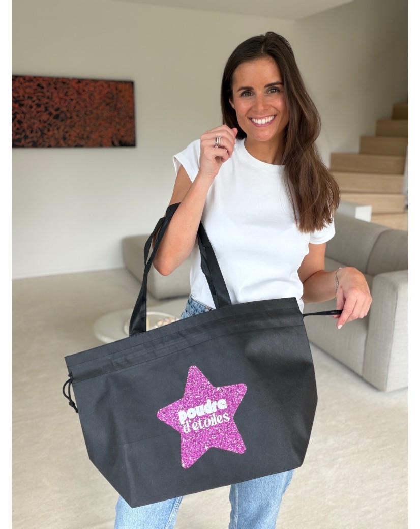 SAC NICE NOIR L (58x24x35cm)
