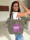 Bolsa NICE Leopardo – M (40 x 14 x 30 cm)
