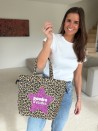 NICE BAG – LEOPARD PRINT – M (40x14x30cm)