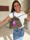 NICE BAG – LEOPARD PRINT – M (40x14x30cm)