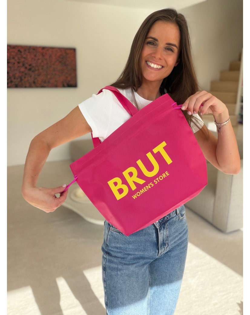 Bolso reutilizable Nice Fucsia - M (40x14x30cm)