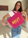 Nice Reusable Bag Fuchsia - M (40x14x30cm)