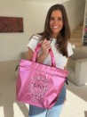 BOLSA NICE ROSA DORADO – M (40x14x30 cm)