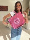 BOLSA NICE ROSA DORADO – M (40x14x30 cm)