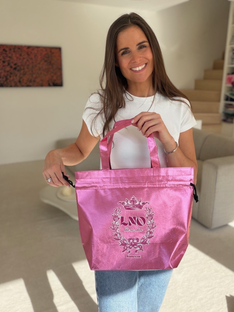 TASCHE NICE ROSÉGOLD – M (40x14x30 cm)
