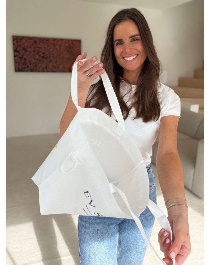 BOLSA NICE - BLANCO - M (40x14x30cm)