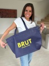 Bolso NICE azul talla L (58x24x35cm)