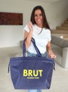 DRAAGTAS NICE - MARINE BLAUW L  (58x24x35cm)