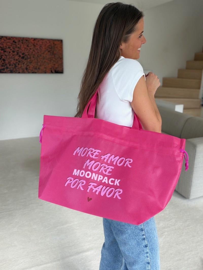 BOLSA NICE ROSA L (58x24x35cm)