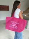BOLSA NICE ROSA L (58x24x35cm)