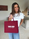 BOLSA GRENOBLE - BURDEOS - M (35,5x11x28,5cm)