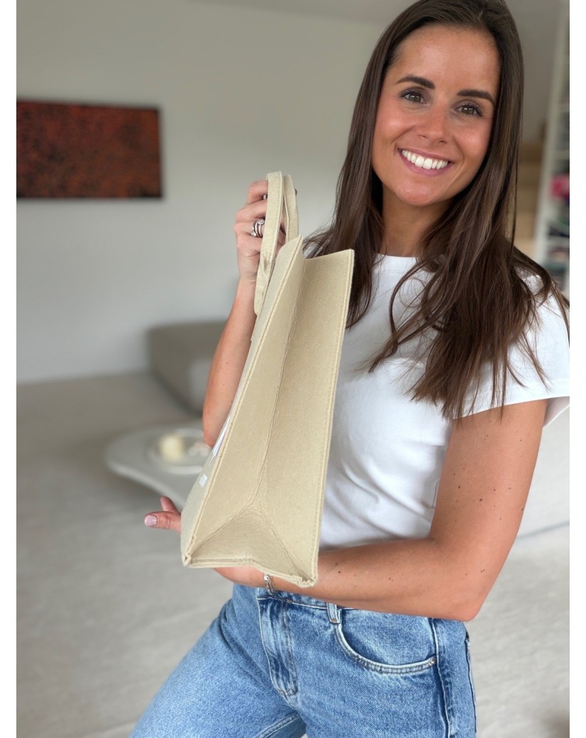 GRENOBLE TASCHEN - BEIGE - M (35,5x11x28,5cm)