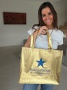 DRAAGTAS MIAMI - GOUD - (42x12x35 cm)