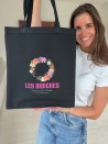 TOTEBAG "WENEN" - ZWART (35x38,5cm)