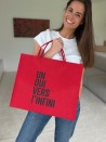 SAC GRENOBLE - ROUGE -  L (42x12x35cm)