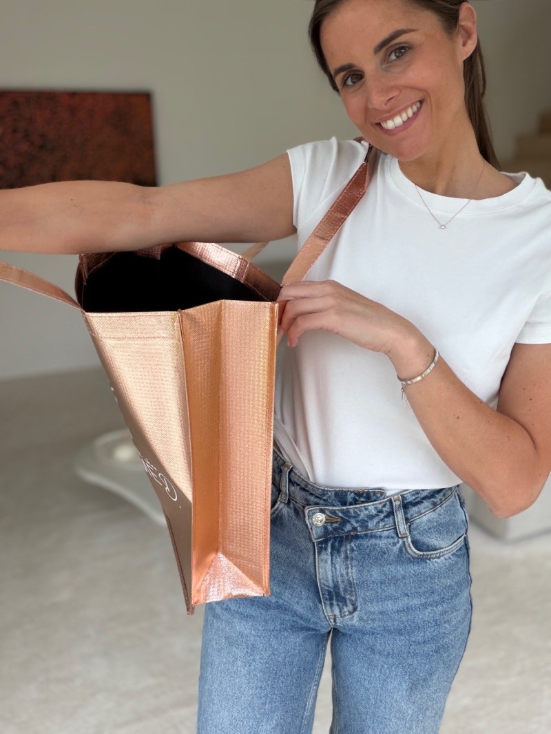 MIAMI TAS - BRONZE - (42x12x35 cm)