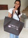 NICE BROWN L BAG (58x24x35cm)
