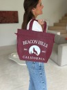 Nice Reusable Bag Bordeaux - M (40x14x30cm)