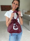 Nice Tragetasche Bordeaux - M (40x14x30cm)