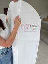 Funda para ropa MILAN - Blanca (65x140cm)