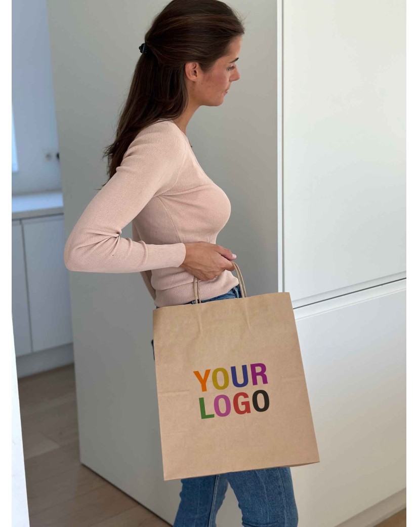 Kraft Bag M Square – A Generous Format To Carry Your Brand