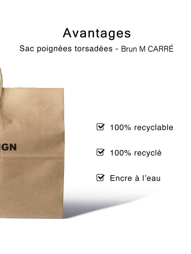 Bolsa Kraft M Cuadrada – Un Formato Amplio Para Tu Imagen