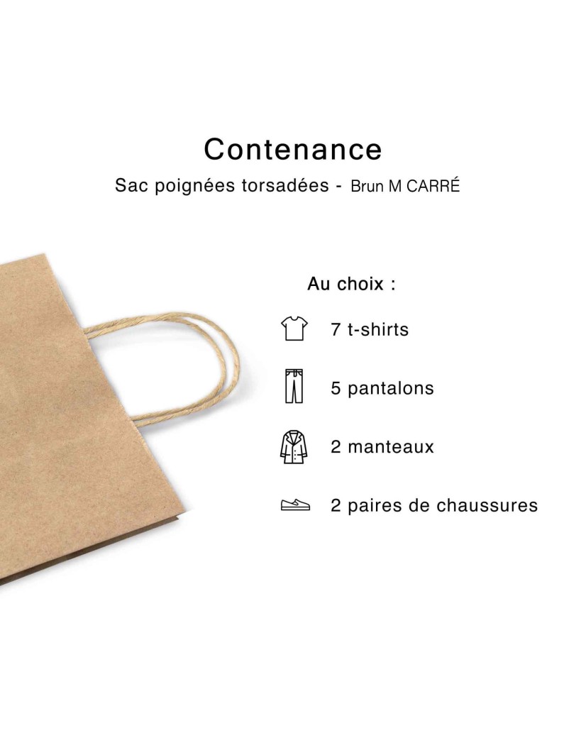 Bolsa Kraft M Cuadrada – Un Formato Amplio Para Tu Imagen