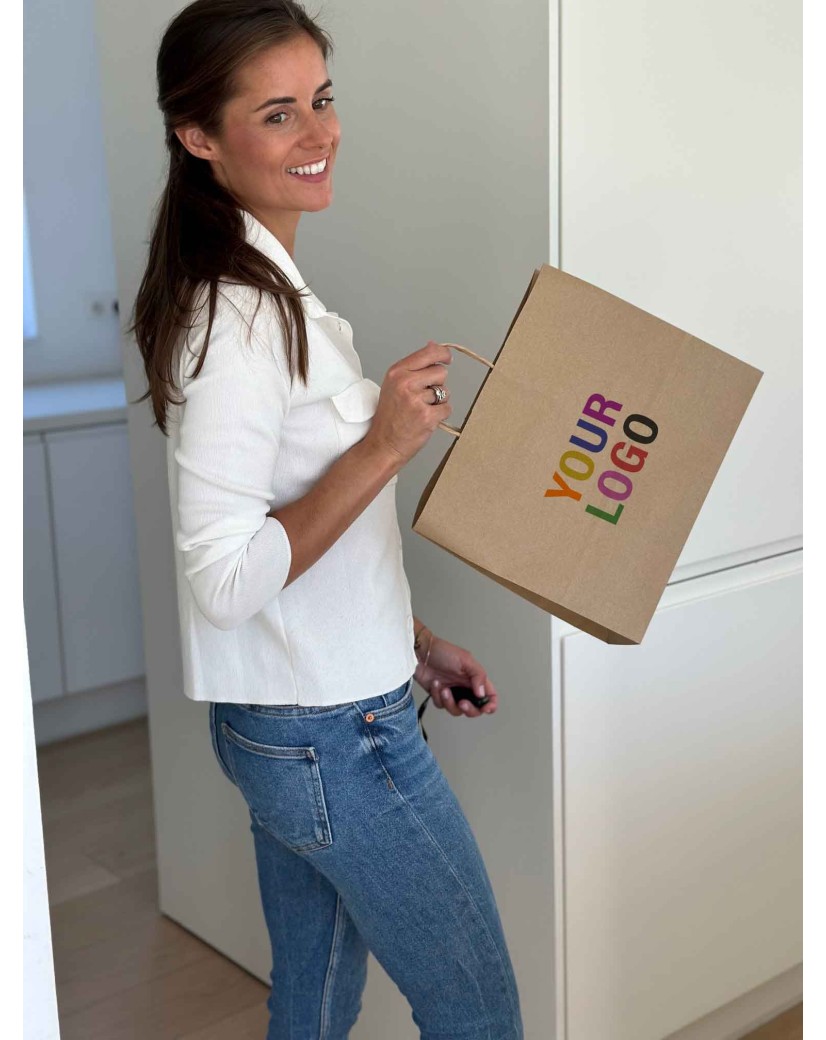 Bolsa Kraft M Horizontal – Útil, Profesional Y Personalizable