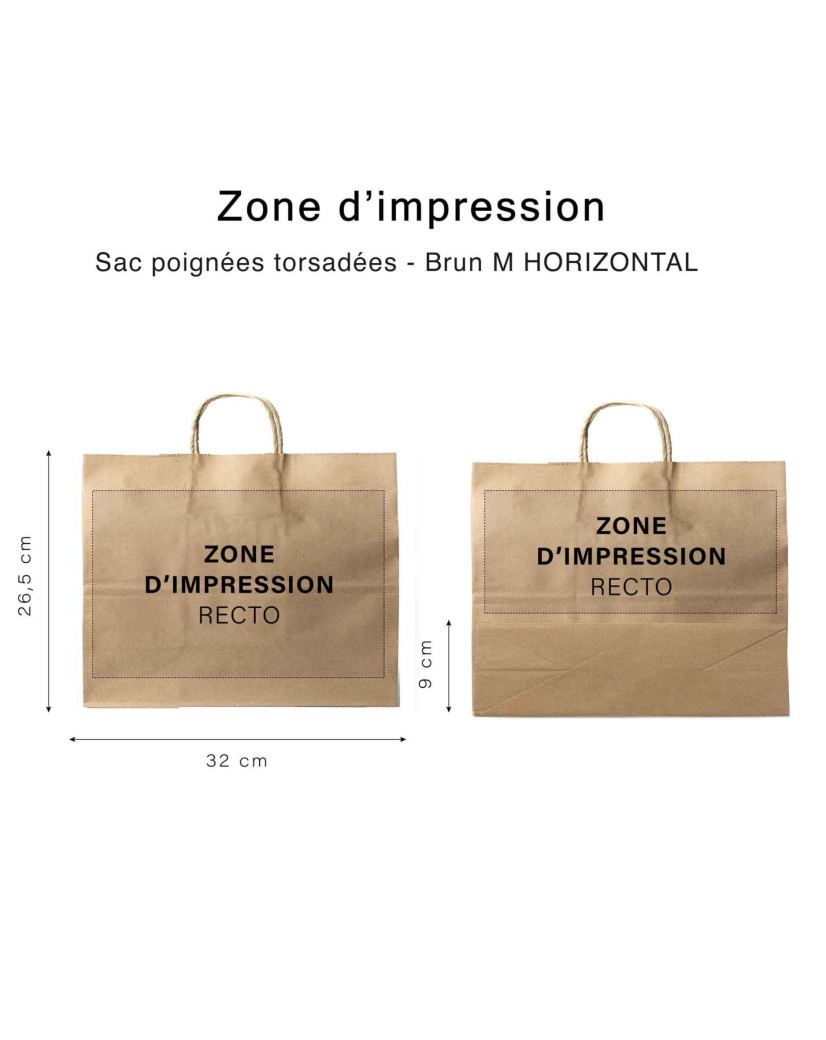 Sac Kraft M Horizontal – Pratique, Pro Et Personnalisable