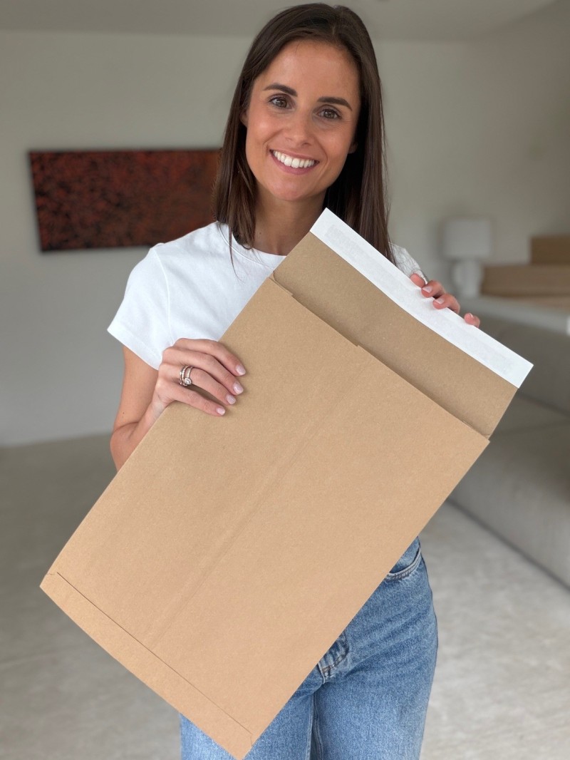 MAILERBAG MODEL MANGO - KRAFT M (30x7x45,5CM)