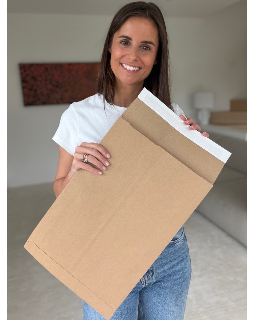 MAILERBAG MODEL MANGO - KRAFT M (30x7x45,5CM)