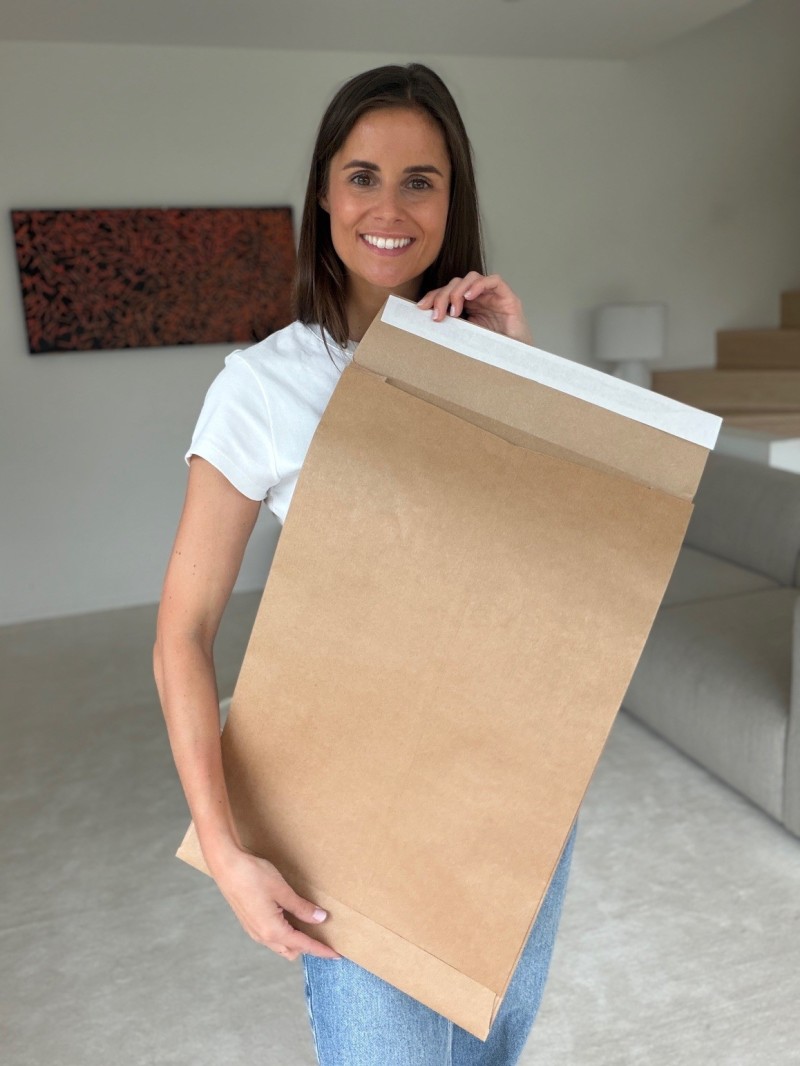 MAILERBAG MODEL MANGO - KRAFT L (38x9x58CM)