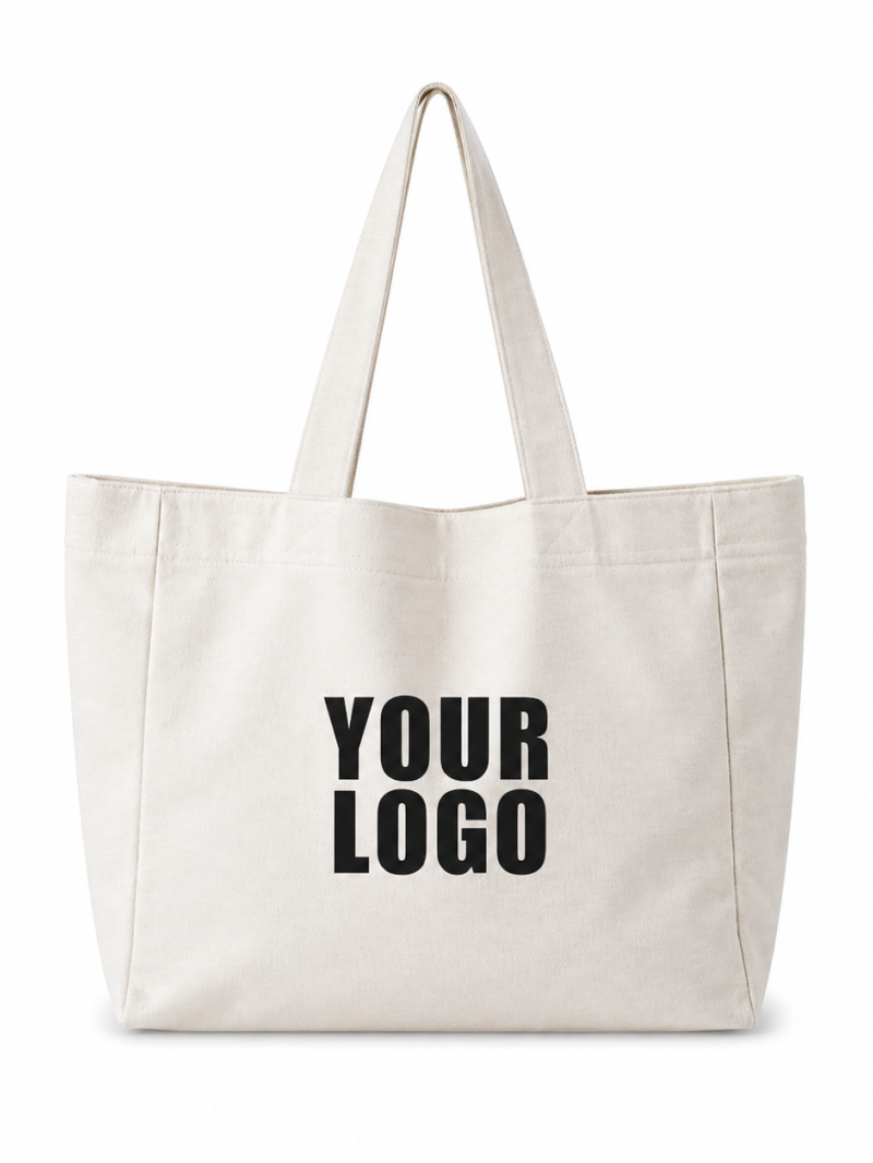 COTTON BAG "NANCY" - NATURAL (43x15x36 cm)