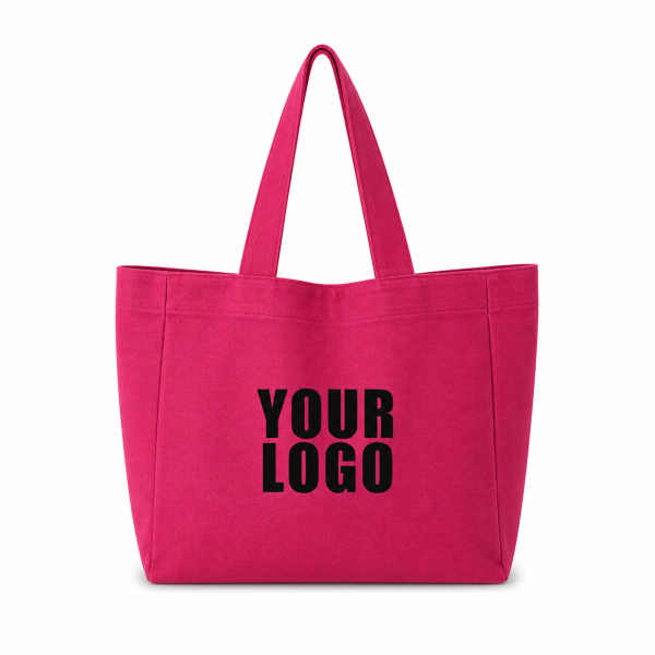 BAUMWOLLTASCHE NANCY – FUCHSIA (43x15x36cm)
