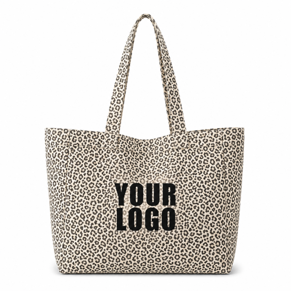 Sac Nancy Léopard — Sac réutilisable 43x15x36cm | Moonpack