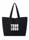 COTTON BAG "NANCY" – Black (43x15x36cm)