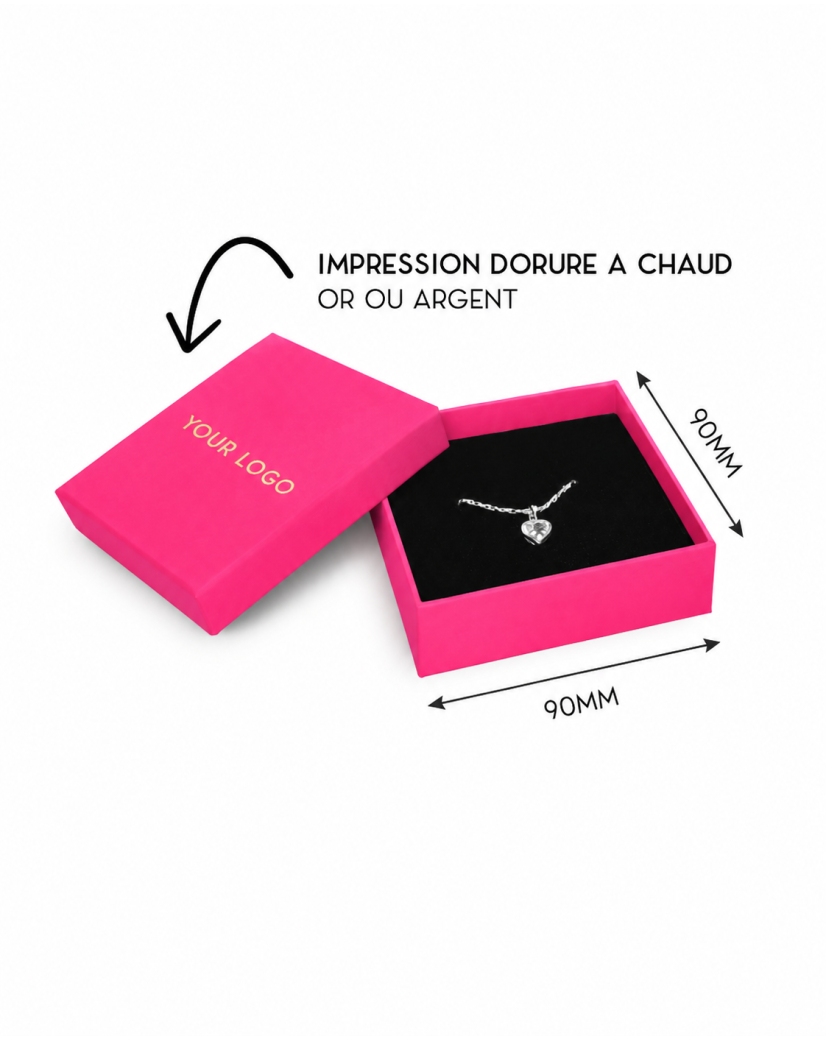 Custom black jewelry box, sell your jewelry in style!