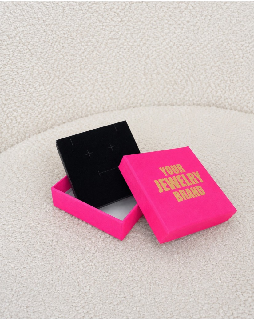Ecrin à bijoux noir personnalisé, vendez vos bijoux en style!
