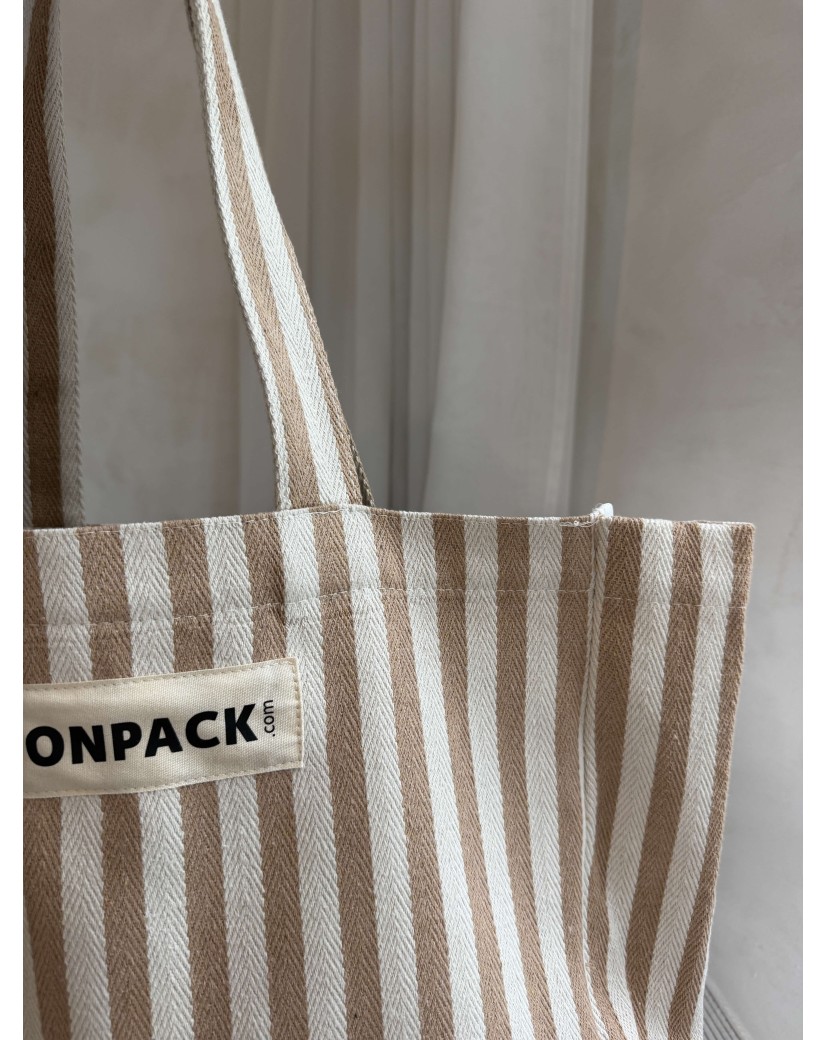 SAC BIARRITZ  BEIGE -  L 🤎(43x15x36cm)