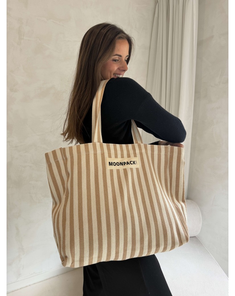 SAC BIARRITZ  BEIGE -  L 🤎(43x15x36cm)