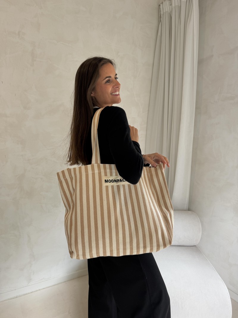 SAC BIARRITZ  BEIGE -  L 🤎(43x15x36cm)
